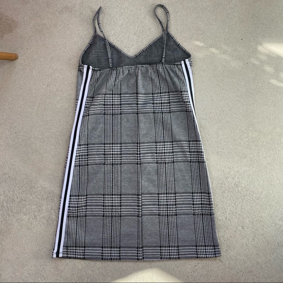 Tweed Racing Stripe Dress - Picture 4 of 5